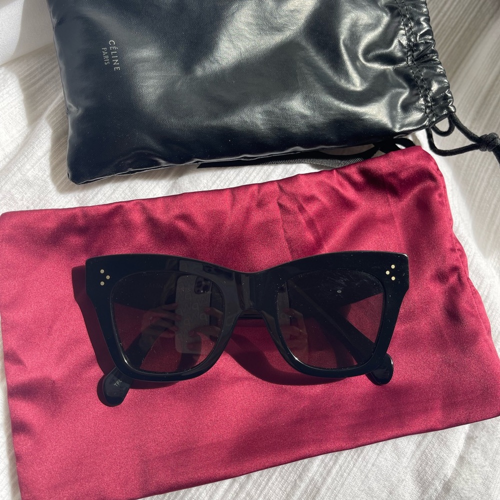 Authentic Celine sunglasses- used